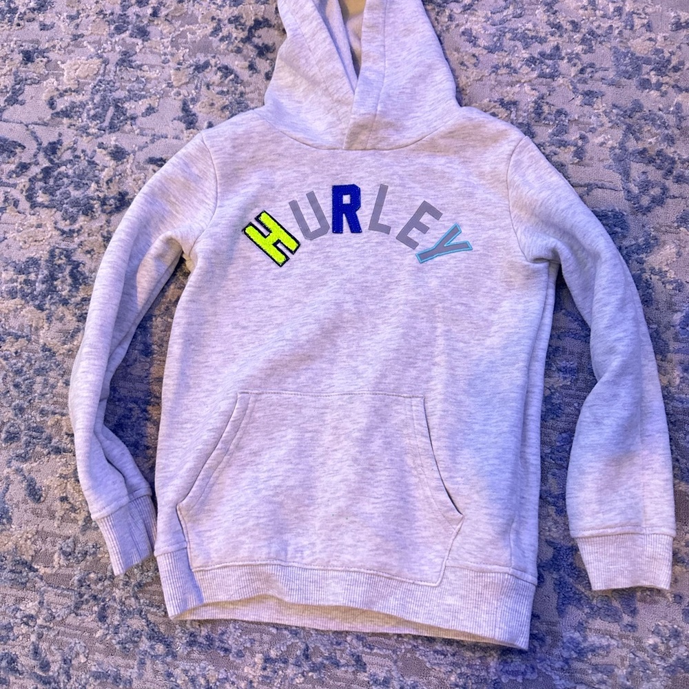 Hurley Kids Gray Hoodie